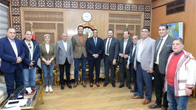 محافظ الدقهلية يستقبل إدارة مهرجان المنصورة المسرحي الإقليمي