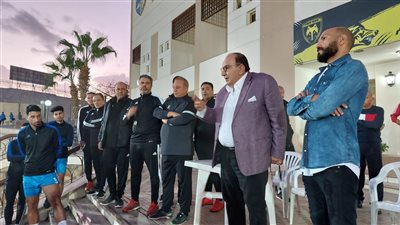 تفاصيل لقاء المشرف على الكرة بالمقاولون مع اللاعبين قبل مواجهة إنبي