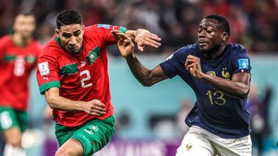 كأس العالم 2022، فرنسا تتقدم على المغرب بهدف في الشوط الأول