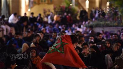 رد فعل المشجعين على هجمات لاعبي المغرب أمام فرنسا (فيديو)