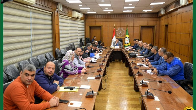 اجتماع محافظ الدقهلية،