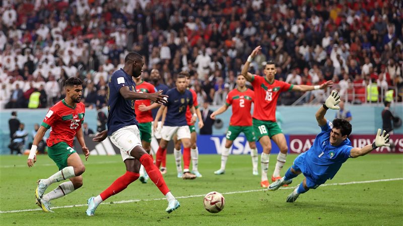 منتخب فرنسا والمغرب،