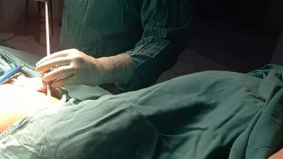 مدير مستشفى برج العرب: تفريغ تجمعات مائية متحوصلة لمريض