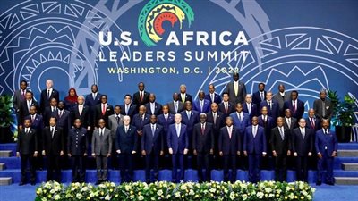 السيسي أمام القمة الأمريكية الأفريقية: هناك ارتباط وثيق بين الأمنين الغذائي والمائي باعتباره أمنًا قوميًا.. وصياغة أطر قانونية لضبط مسار التعاون بين الدول التي تتشارك الموارد المائية