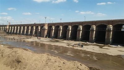 الري تنتهي من تأهيل قناطر زفتى 