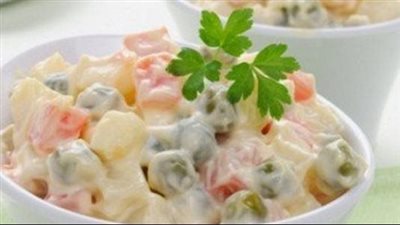 طريقة عمل سلطة البطاطس بالذرة (فيديو) 