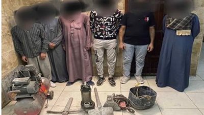 ضبط 7 أشخاص بتهمة الحفر والتنقيب عن الآثار بالفيوم