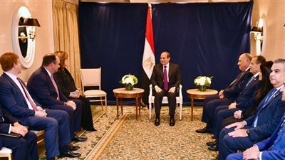 السيسي: نواصل جهود الإصلاح والتطوير ونرحب بتزايد نشاط الشركات الأمريكية في مصر