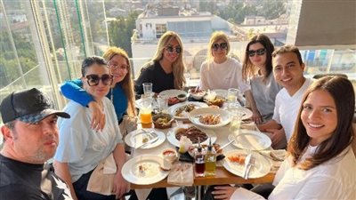 أحدث ظهور للفنانة غادة عبد الرازق بعد انفصالها 