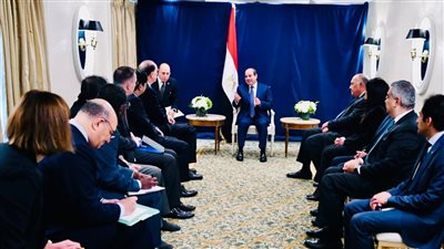 رسائل السيسي لرئيس البنك الدولي (فيديو)