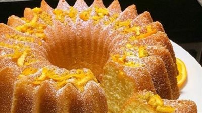 طريقة عمل كيك البرتقال لذيذة وغير مكلفة