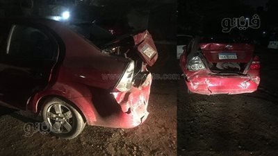 سعد الصغير، أول صور من حادث المطرب الشعبي