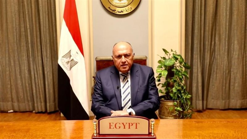 سامح شكري وزير الخارجية،