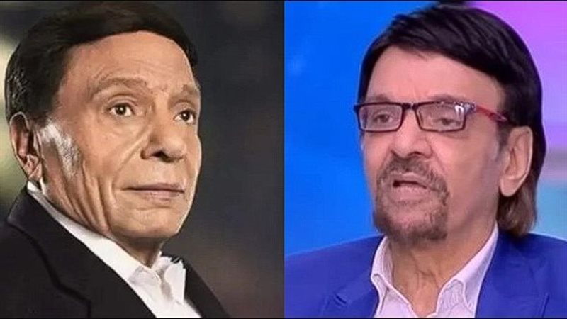 رضا حامد وعادل امام،