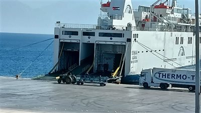 تصدير 20000 طن فوسفات عبر ميناء سفاجا إلى الهند