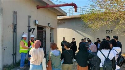 الصرف الصحي بالإسكندرية يستقبل طلاب طب أسنان لربط المنهج بتطبيقات الشركة 