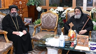  البابا تواضروس يتلقى تقريرا عن إيبارشية المحلة الكبرى