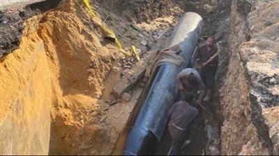 تفاصيل مشروعات تطوير الصرف الصناعي بالمناطق الصناعية بالعاشر من رمضان