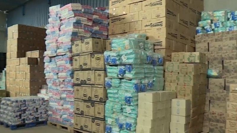 مضبوطات حملة تموينية،