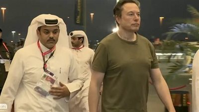 كأس العالم 2022، إيلون ماسك يتابع نهائي مباراة الأرجنتين وفرنسا في استاد لوسيل