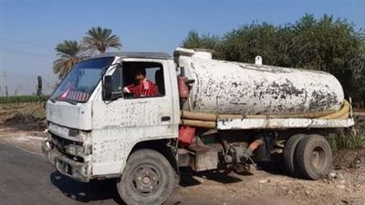 كلبشة 17 سيارة تلقي مياها ملوثة ورفع 59 حالة إشغال في الجيزة