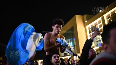 احتفالات مشجعي الأرجنتين بـ6 أكتوبر بعد فوز منتخب التانجو بكأس العالم 2022 (فيديو)