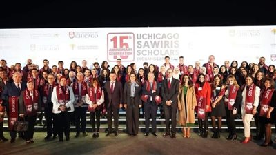 جامعة عين شمس تشارك في احتفالية مرور 15 عاما على توقيع منحة ساويرس مع جامعة شيكاغو 