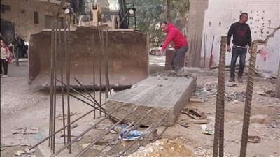 حي البساتين، استمرار حملات إزالة مخالفات البناء وتحسين الخدمات (صور)