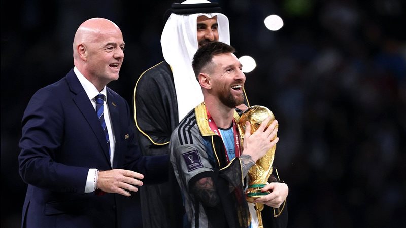 ليونيل ميسي نجم منتخب