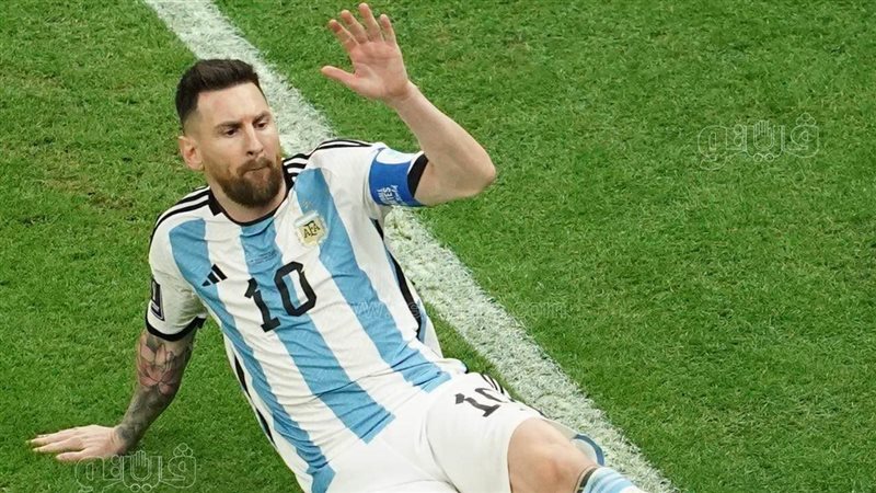 ميسي يتقدم بهدف الأرجنتين