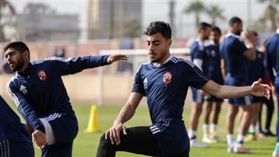 الأهلي يختتم تدريباته استعدادًا لمباراة فاركو 