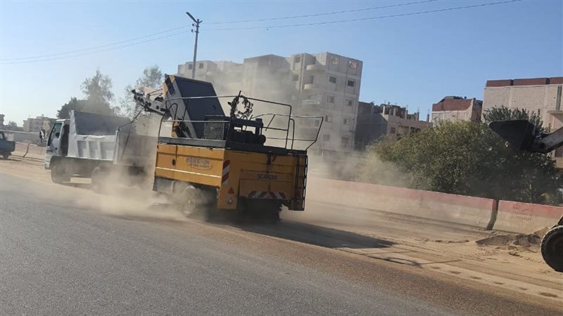 حملة نظافة عامة بشوارع