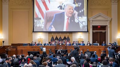 اقتحام الكابيتول، أول تعليق من ترامب على التوصية بملاحقته جنائيا في هجوم الكونجرس