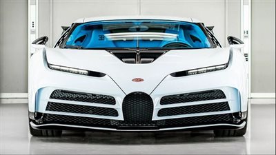 السيارة الخارقة، بوجاتي شينتوديتشي تحصل على الطلاء الأبيض