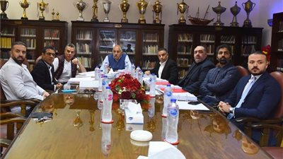 تفاصيل اجتماع الأهلي بملف الإنشاءات والمشروعات 