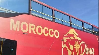 حافلة مكشوفة للمنتخب المغربي في شوارع الرباط