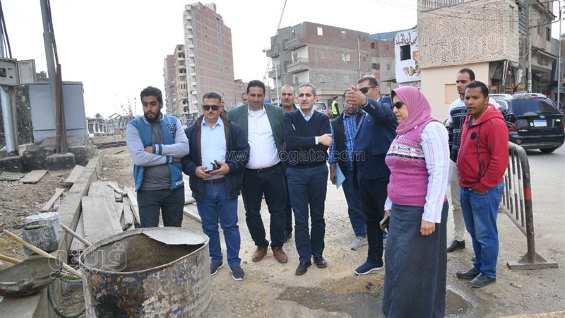 محافظ الغربية خلال