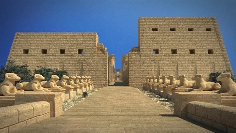 معابد الكرنك،فيتو