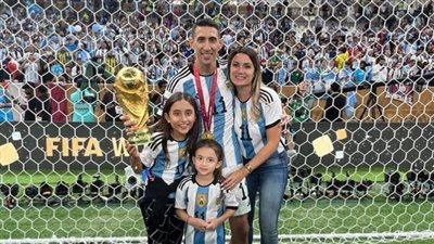 زوجة دي ماريا تكشف فحوى الرسالة التي اقشعر لها جسدها قبل نهائي كأس العالم