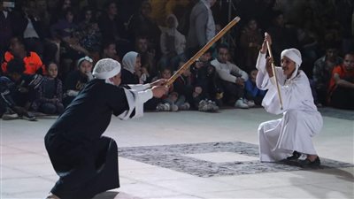 حضور جماهيري كبير رابع أيام فعاليات المهرجان القومي للتحطيب (صور)