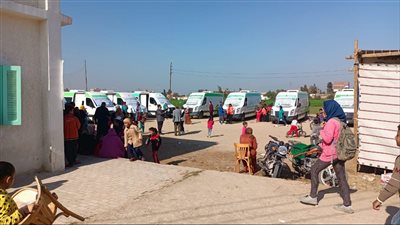 الكشف على 1800 مريض خلال قافلة طبية بالإسماعيلية 