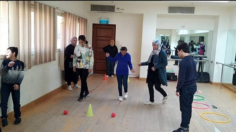 ورش فنية بقصر ثقافة