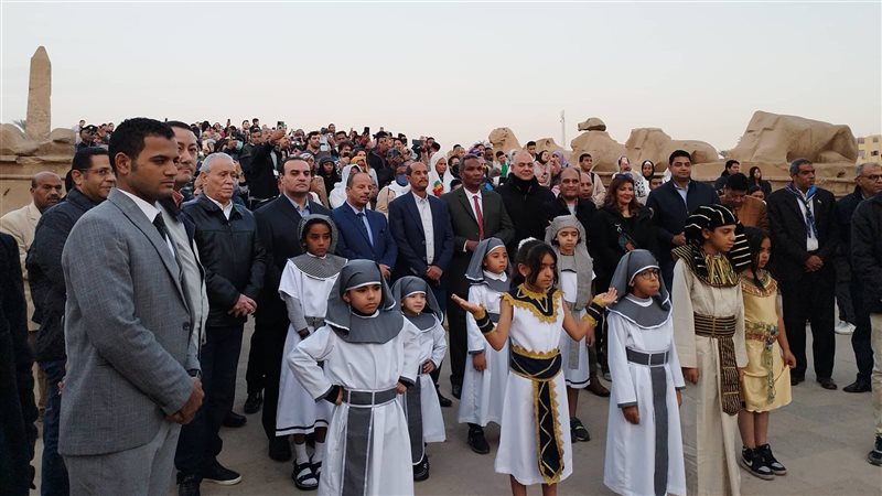 وصول محافظ الأقصر