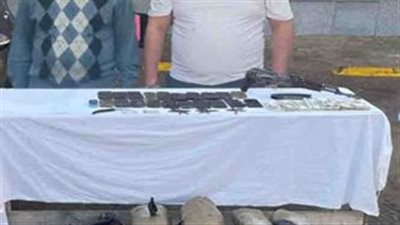 ضبط اثنين من العناصر الإجرامية بحوزتهما 80 كيلو حشيش وبانجو