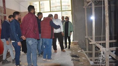 محافظ الوادي الجديد يتفقّد التجهيزات النهائية بمجمع المصالح الحكومية المميكن