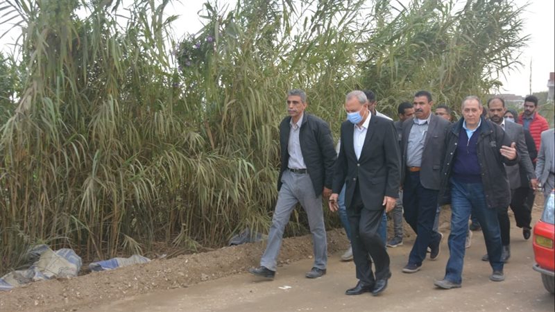 محافظ القليوبية يتفقد