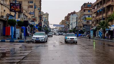 أمطار غزيرة على مرسى مطروح وتقلب الأحوال الجوية (صور)