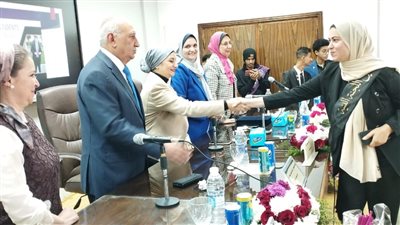 تنصيب مجلس اتحاد طلاب كلية التجارة جامعة قناة السويس