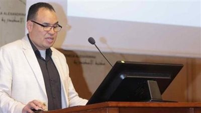  جبانة العصر الصاوي في هليوبوليس، محاضرة في مكتبة الإسكندرية