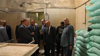 محافظ القاهرة: توافر الخبز بمخابز العاصمة ووفرة استراتيجية في الدقيق (صور)